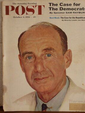Vintage 1956 Saturday Evening Post – Ad Collector Issue